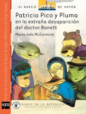 cover image of Patricio Pico y Pluma en la extraña desaparición del doctor Bonett